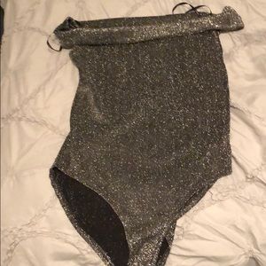 Shoulder-less bodysuit